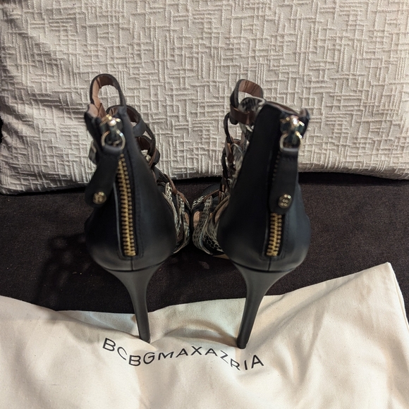 BCBGMaxAzria Valentia Python Leather, 8 - Picture 3 of 4